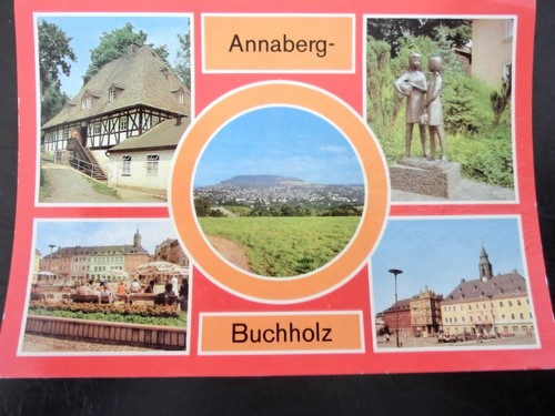 Ansichtskarte erzgebirge - ansichtskarte,