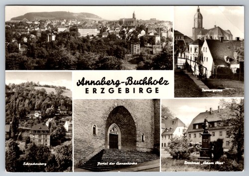 Postkarte annaberg buchholz - postkarte, annaberg-buchholz