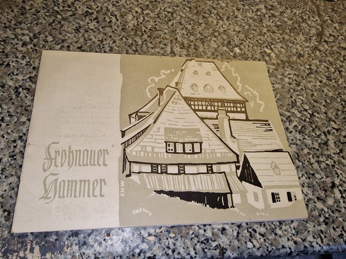 Heftchen frohnauer hammer veb - hammer,