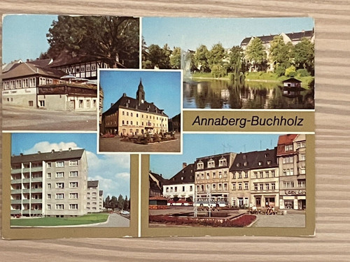 Ansichtskarte ddr annaberg - ddr,,