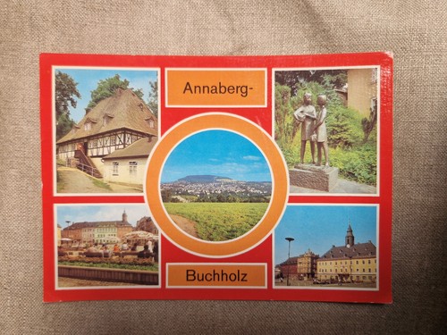 Annaberg buchholz postkarte - annaberg,