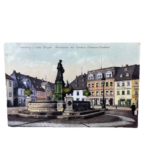 Postkarte annaberg buchholz - annaberg,