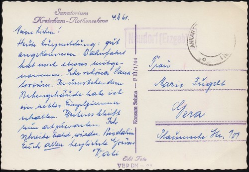 Landpost neudorf - neudorf, (erzgebirge)