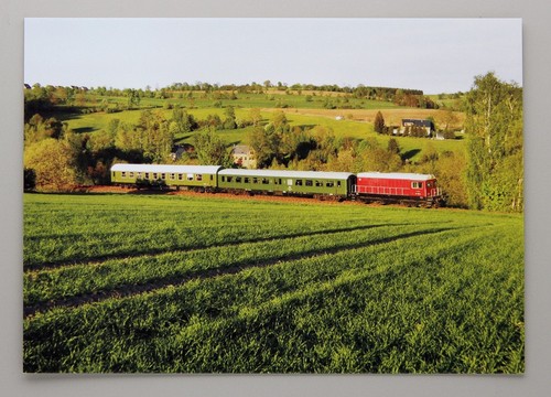 Postkarte diesellok 107 018 - -,